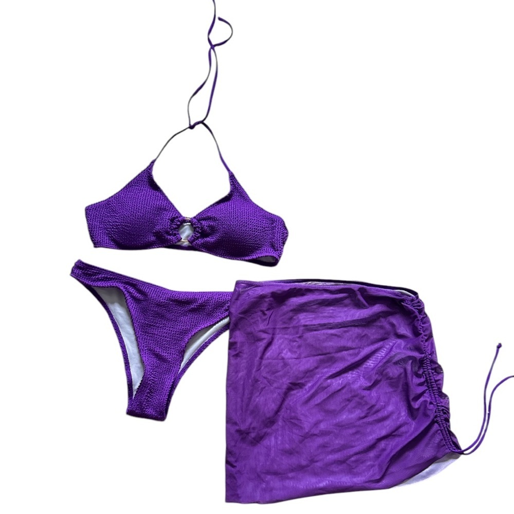 Purple Bikini Set Size Large
